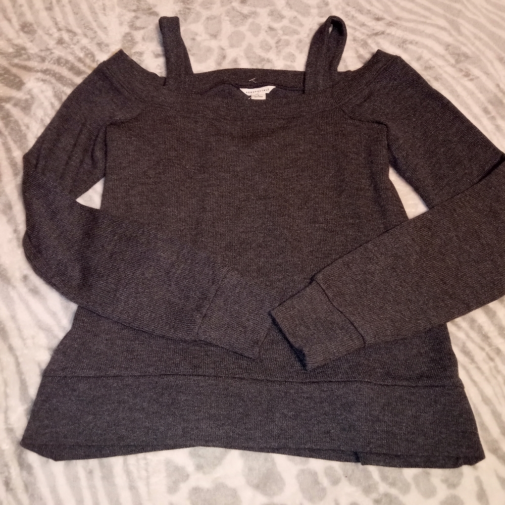 Cold Shoulder Sweater